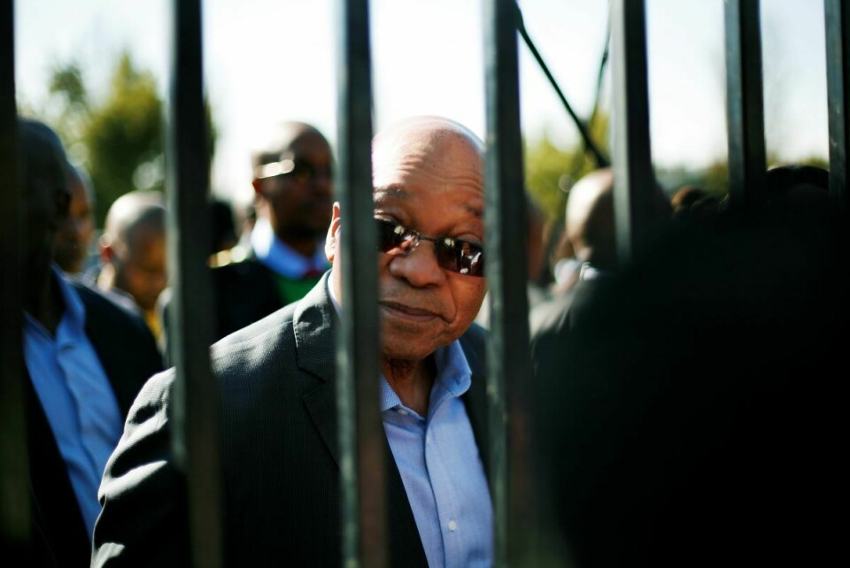 Den første delen av rapporten om korrupsjon under tidligere president Jacob Zuma er nå lagt fram. Foto: Jerome Delay /AP / NTB