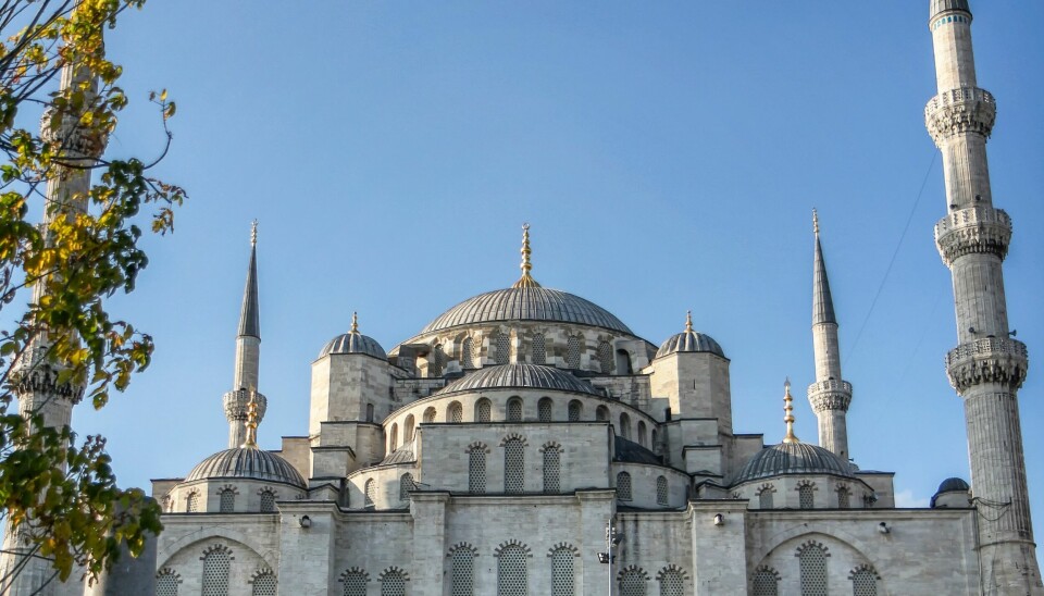 Den blå moské i Istanbul