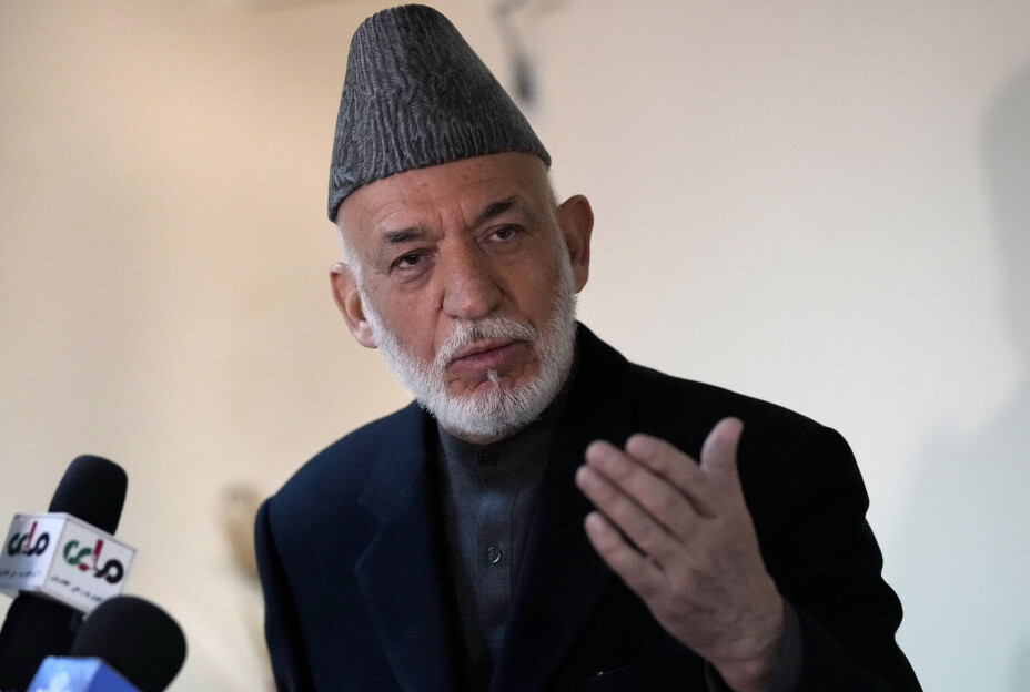 BER BIDEN ENDRE MENING: Ekspresident Hamid Karzai ber Joe Biden omgjøre beslutningen.