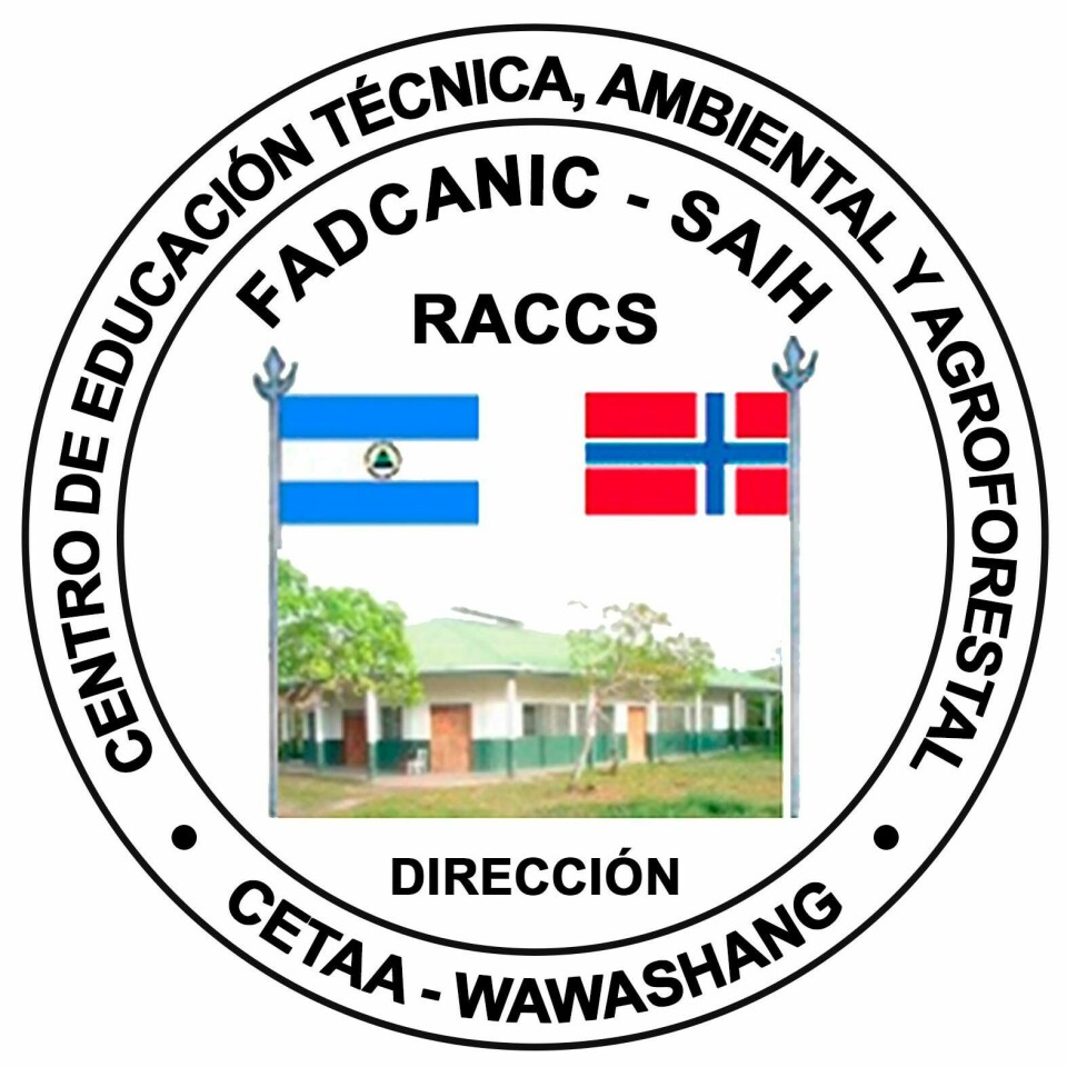 Logoen til landbruksskolen CETAA i Wawashang antyder et langvarig og tett samarbeid med norske SAIH.
