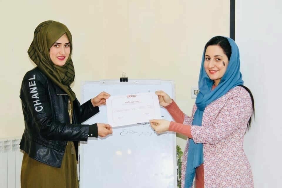 Wahida Faizi har vunnet flere priser som journalist og kvinneforkjemper i Afghanistan.