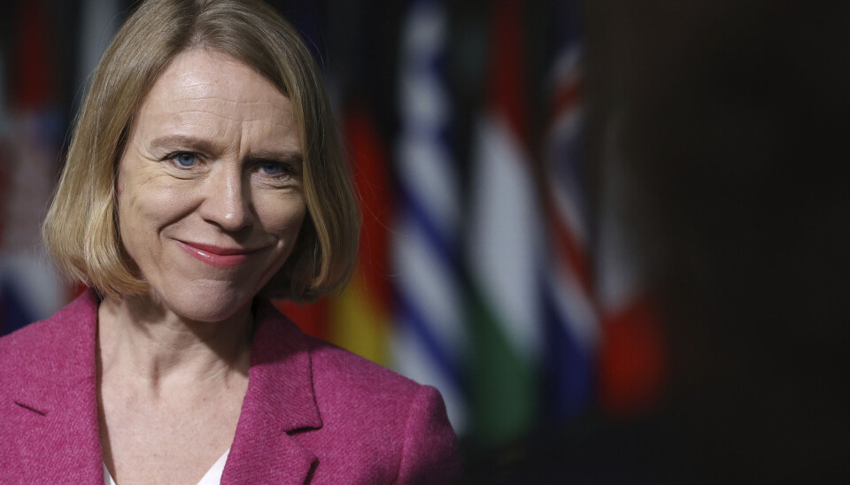 Utenriksminister Anniken Huitfeldt påpeker at global akutt sult er på et historisk nivå i verden i dag.