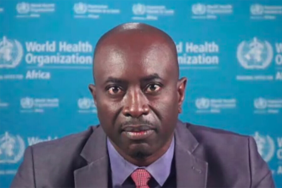 Abdou Salam Gueye, Regional Emergency Director i WHO Africa.