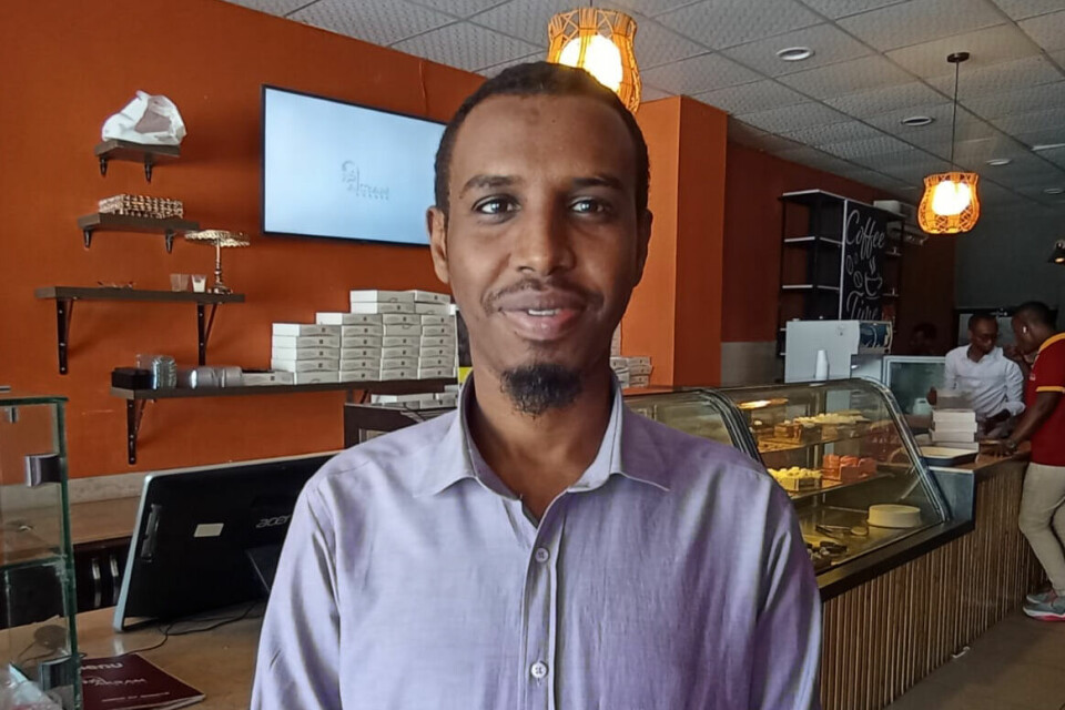 Videregående-lærer Abduallahi Abdirahman.