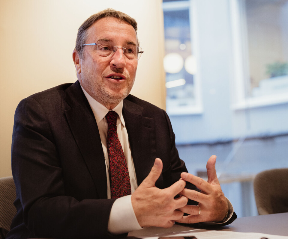 Achim Steiner er toppsjef for FNs utviklingsprogram.