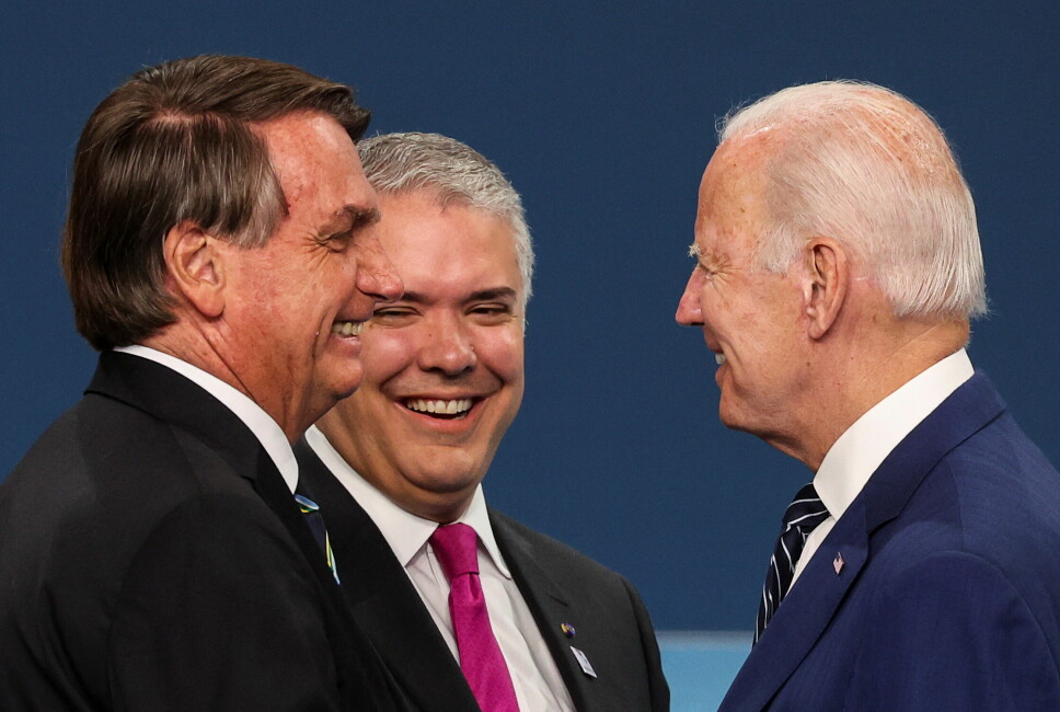 I et møte med USAs president Joe Biden sist uke klaget Bolsonaro over internasjonalt press mot Brasil for å bremse avskogingen.