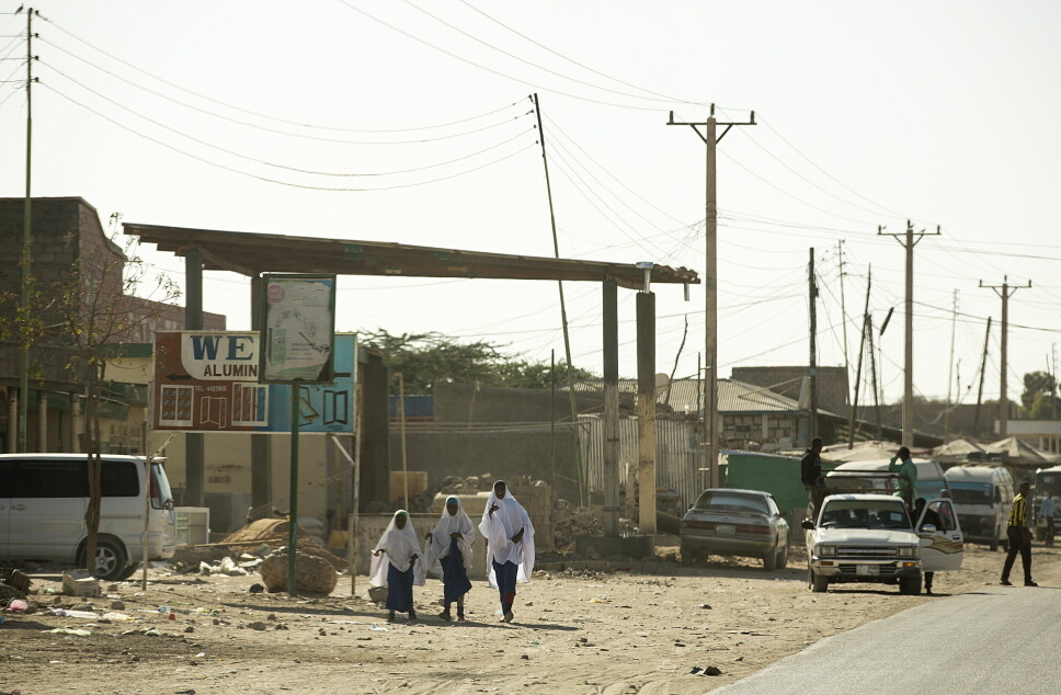 Somaliland er i praksis en uavhengig republikk, og erklærte sin selvstendighet fra Somalia i 1991. Til tross for at landet ikke er internasjonalt anerkjent, har Somaliland innført en demokratisk grunnlov og avholdt flere president- og parlamentsvalg. Bildet er tatt i hovedstaden Hargeisa i 2015.