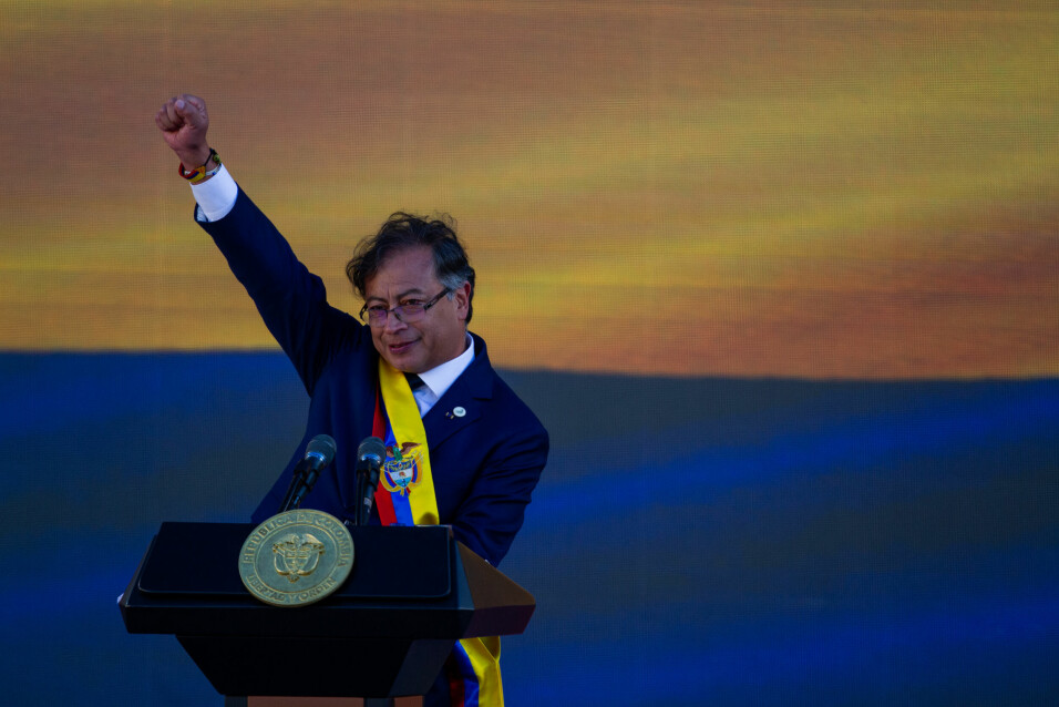 Under sin innsettelsestale lovet Colombias nye president Gustavo Petro en ny politisk kurs som skal komme de mest sårbare til gode.
