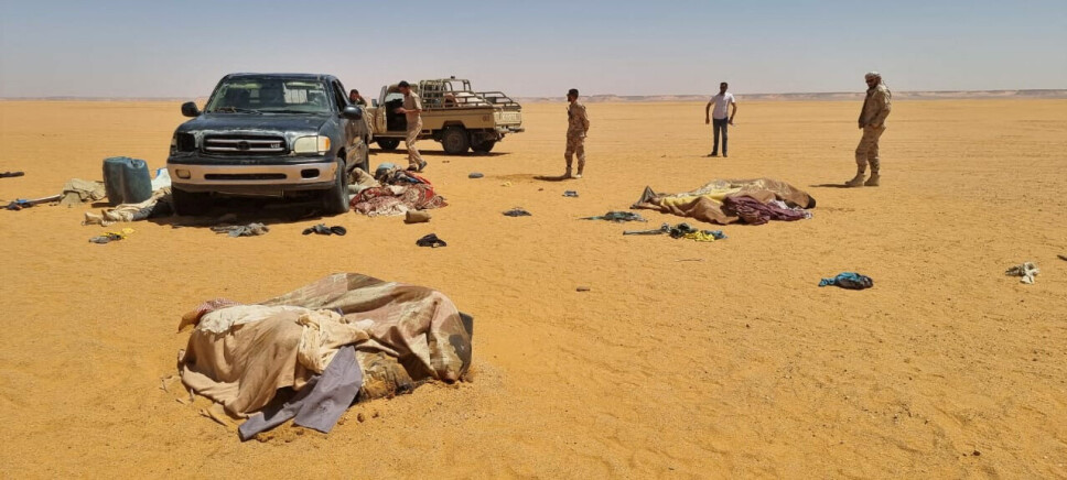 Også i slutten av juni i år ble en gruppe migranter funnet døde i Sudan, mot grensa til Chad. Denne helgens urovekkende funn, er bare den siste i en lang rekke tragedier som involverer mennesker på vei mot Europa.