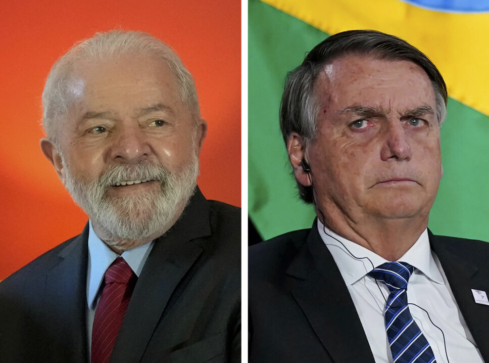 Tidligere president Luiz Inacio Lula da Silva utfordrer sittende president Jair Bolsonaro under valget i brasil i oktober.