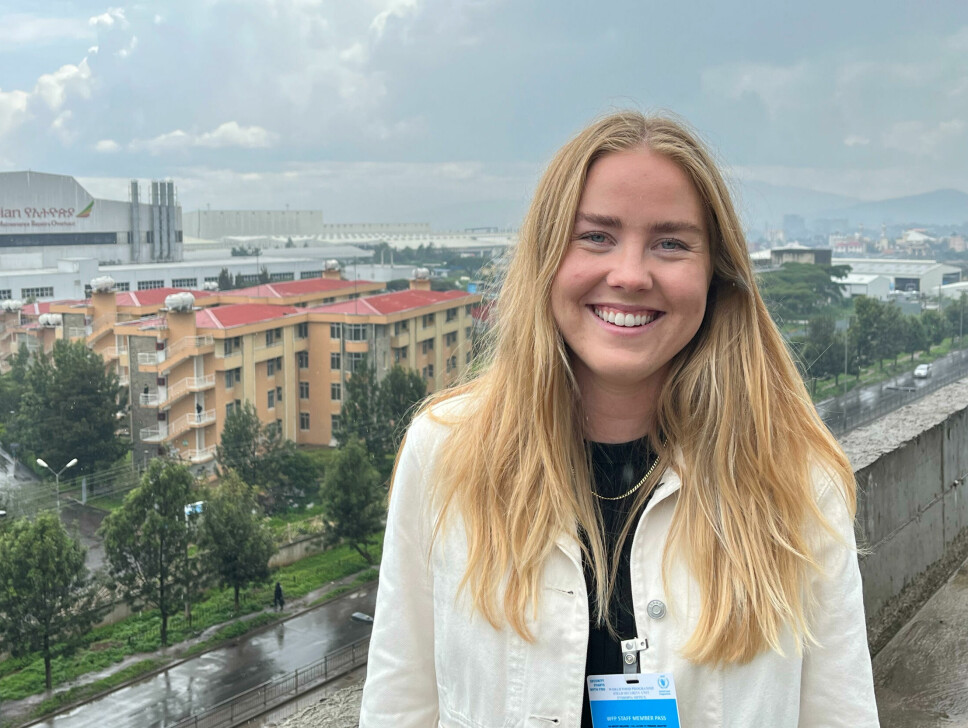 Norsksvenske Anna Eriksen (28) har akkurat kommet hit til Addis Abeba, Etiopia, hvor hun skal jobbe som juniorekspert i FN.