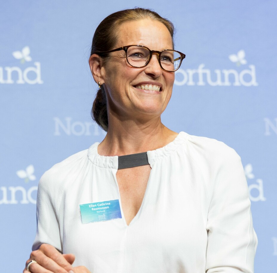 Ellen Cathrine Rasmussen er leder for investeringsområdet Vekstkraftige virksomheter og grønn infrastruktur (vannforsyning og avfallshåndtering) i Norfund.