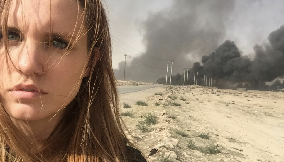 Irak, 2016: – Ideen til boka ble født da jeg dekket IS vekst og fall. Jeg så mye ekstrem brutalitet og lurte på hvem de er, de som støttet denne brutale gruppen, sier Kristin Solberg.