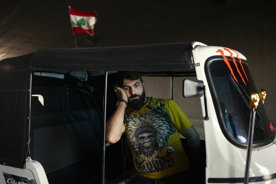Libanesiske Kamal (28) vil ikke slåss, men er villig til å kjempe for å bevare levebrødet.