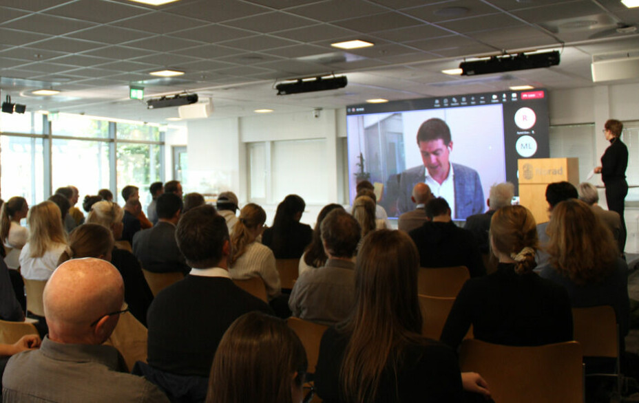 Et hundretalls mennesker deltok onsdag denne uka på et seminar i Oslo om kontantoverføringer arrangert av Norad.