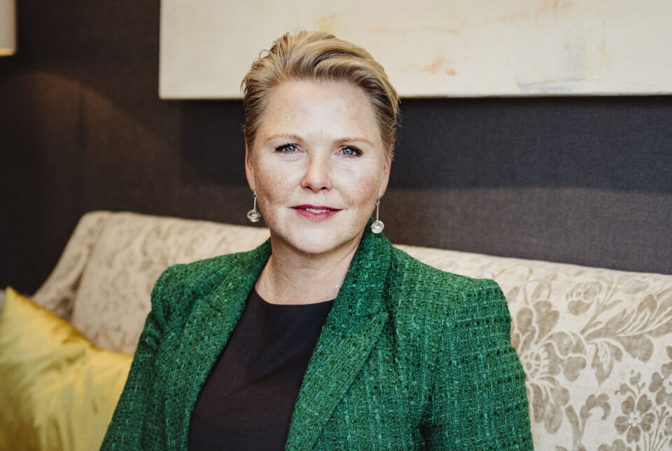 Utviklingsminister Anne Beathe Kristiansen Tvinnereim (Sp).