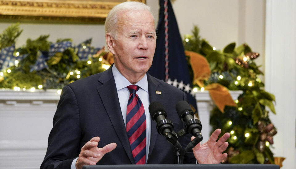I desember tar president Joe Biden imot et stort antall afrikanske statsledere, som kommer til Washington D.C. for å delta på et stort toppmøte om blant annet økonomisk samarbeid og klimatiltak. Foto: Sipa USA / NTB