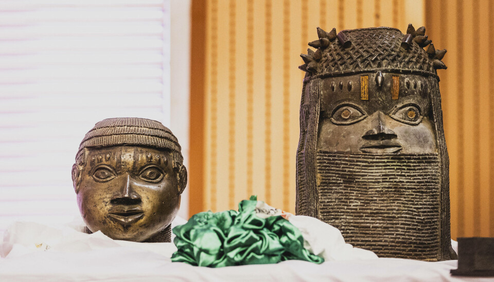 Tyskland returnerer 20 dyrebare Benin-bronseskulpturer som ble plyndret av kolonimaktene på 1800-tallet til Nigeria.