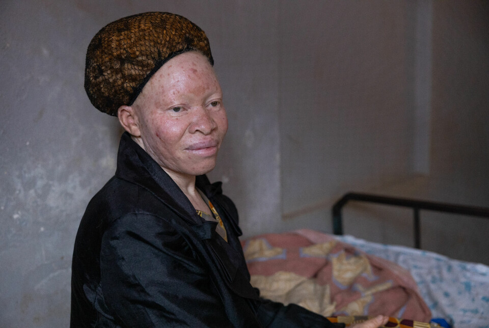 Molly Namyalo (34) på sykehuset i Jinja. Hun har lenge stått opp for sine og andres rettigheter.