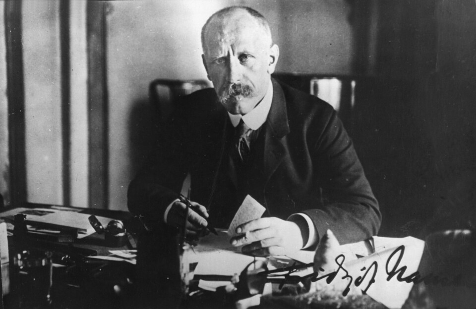 Fridtjof Nansen har spilt er rolle både i norsk og ukrainsk historie. Arkivfoto: NOVOSTI / NTB