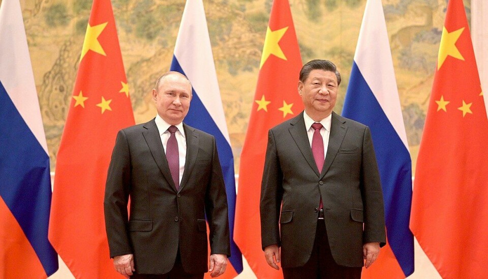 Putin og Xi møttes i forkant av OL i Beijing i 2022.