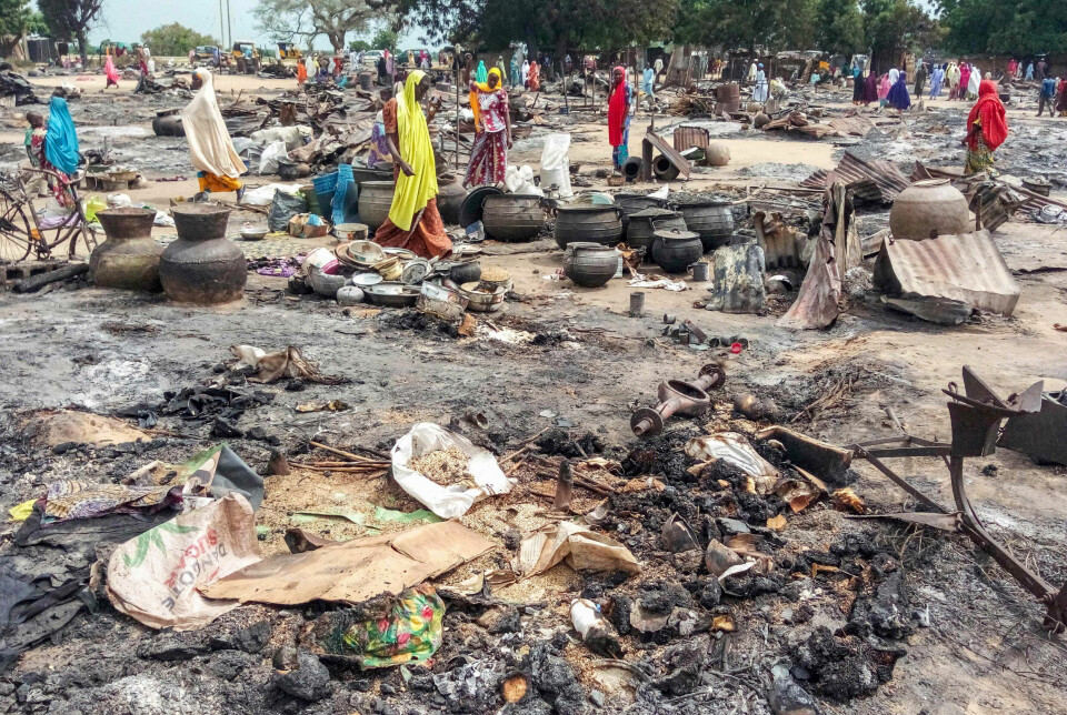 Boko Harams herjinger i fire land
rundt Tsjadsjøen har sendt millioner
på flukt.