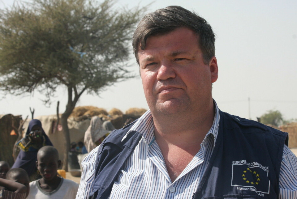 EUs humanitære sjef i Sudan Win Fransen.