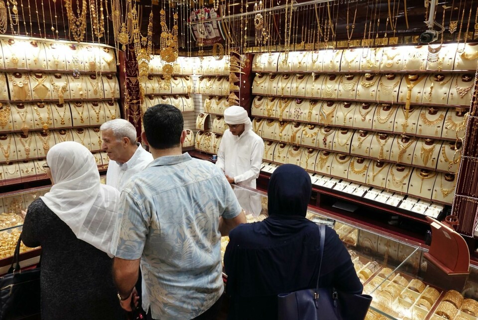 Det er umulig å vite om gullet som omsettes i de mange gullbutikkene i Dubai, kommer fra konfliktområder eller ikke.