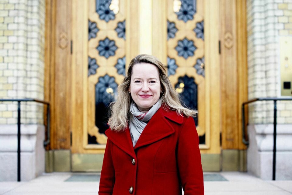 Panorama møtte Amy Pope da hun besøkte Norge i januar, da som visegeneraldirektør i FNs migrasjonsorganisasjon IOM.
