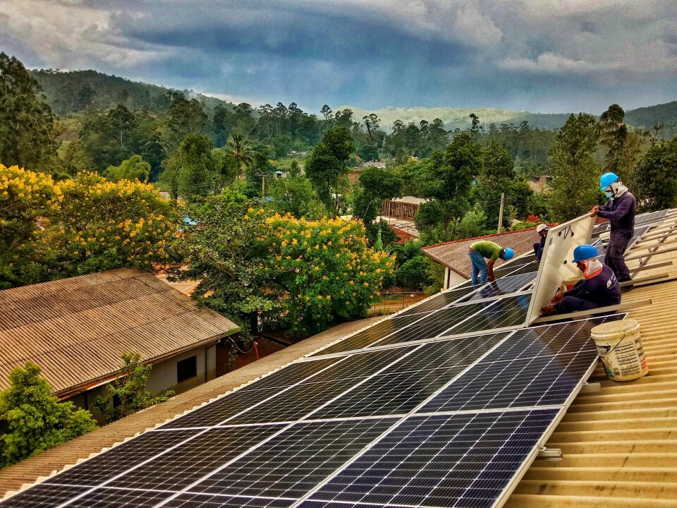 Klimainvesteringsfondet, forvaltet av Norfund, lanserer sin første investering på Sri Lanka i et fransk selskap som har spesialisert seg på å bygge solceller på tak av skoler og andre offentlige bygg i landet.