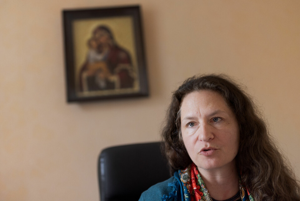 – Vi ønsker at Norge skal være en ledsager, en følgesvenn som har tålmodighet til å gå sammen med oss hele den lange veien, sier Caritas Ukraina-direktør Tetiana Stawnychy.