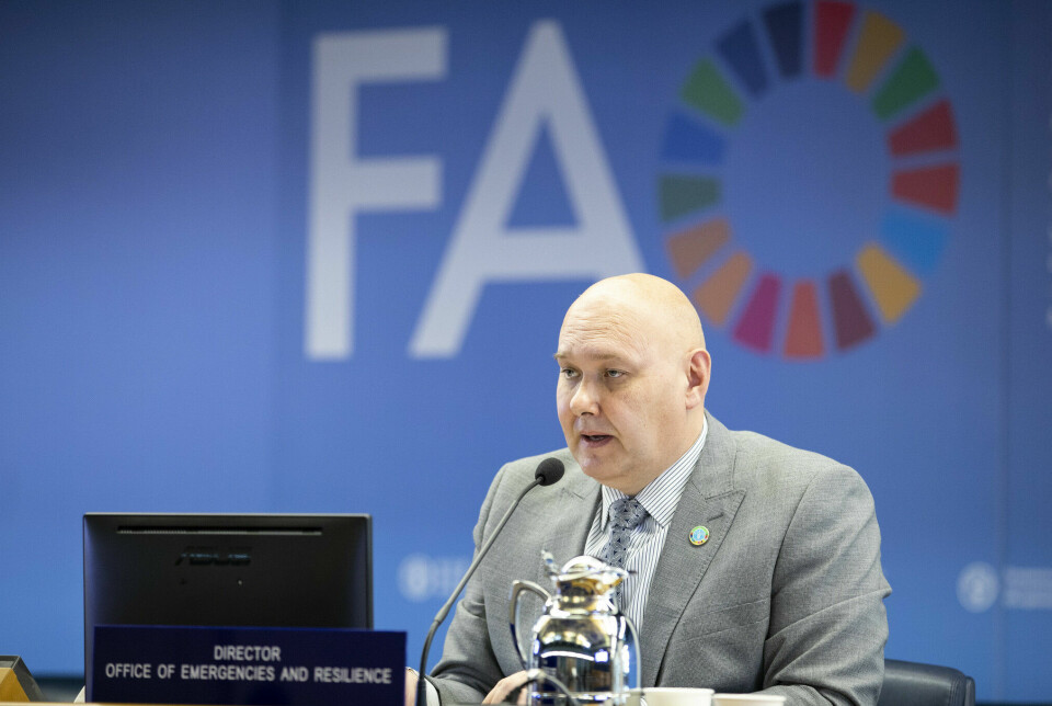 Nordmannen Rein Paulsen er direktør for kriseavdeling i FNs organisasjon for ernæring og landbruk (FAO). Han oppfordrer til å tenke mer på landbruk og matsikkerhet også i humanitære krisesituasjoner.