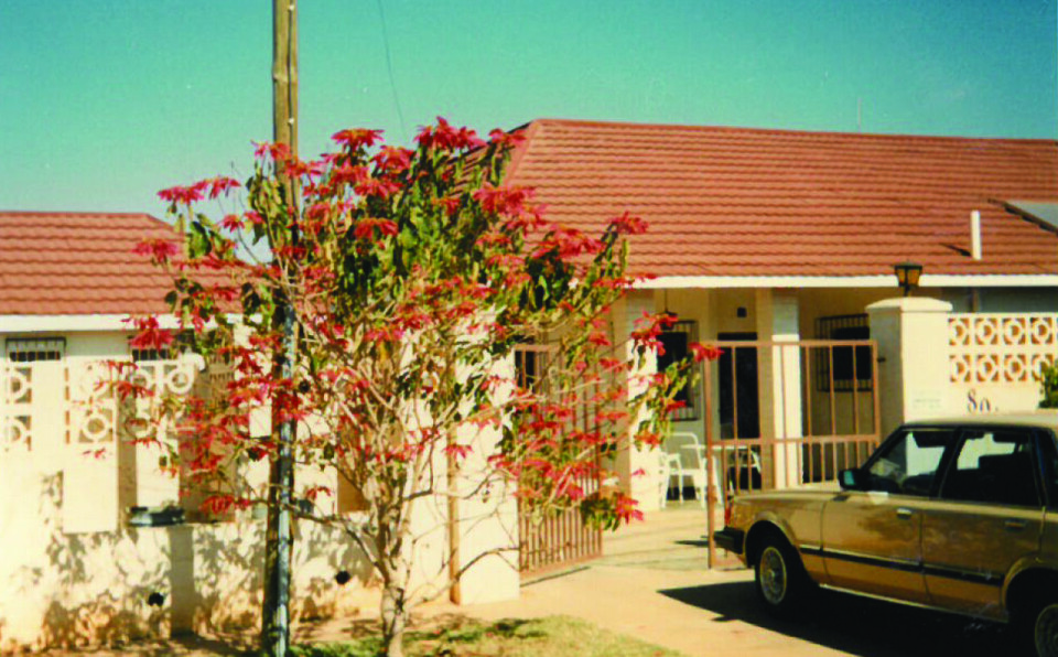 Norad-huset i Gaborone, Botswana.
