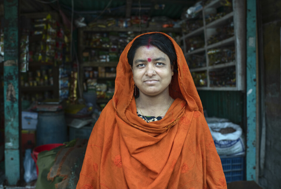 For åtte år siden tok Dipu Rani Pal og
mannen hennes en sjanse. De forlot
det kjente livet i landsbyen og tok
sjansen på å flytte til storbyen Dhaka.
– Jeg har aldri angret, sier hun