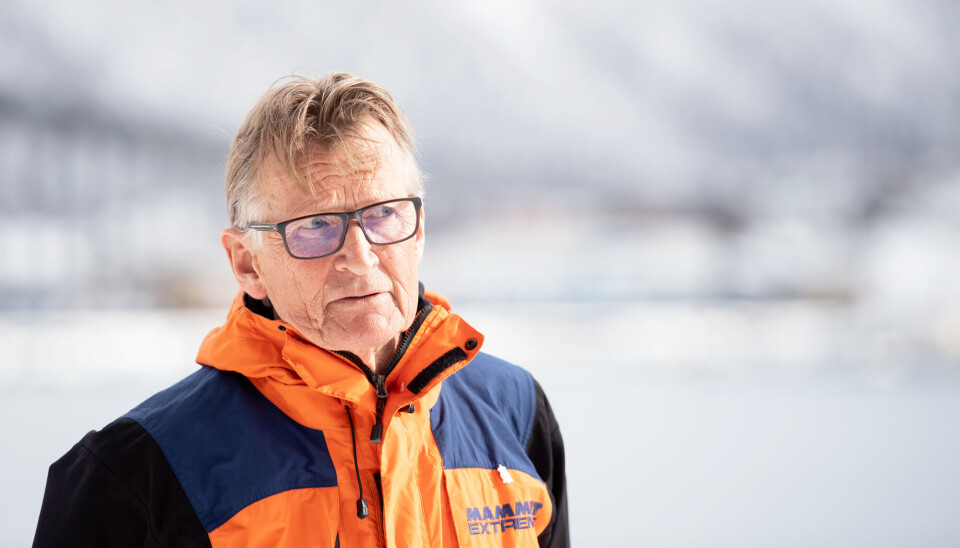 Overlege Mads Gilbert fotografert i vinter. Han er nå i Kairo for å forsøke å ta seg inn på Gaza.