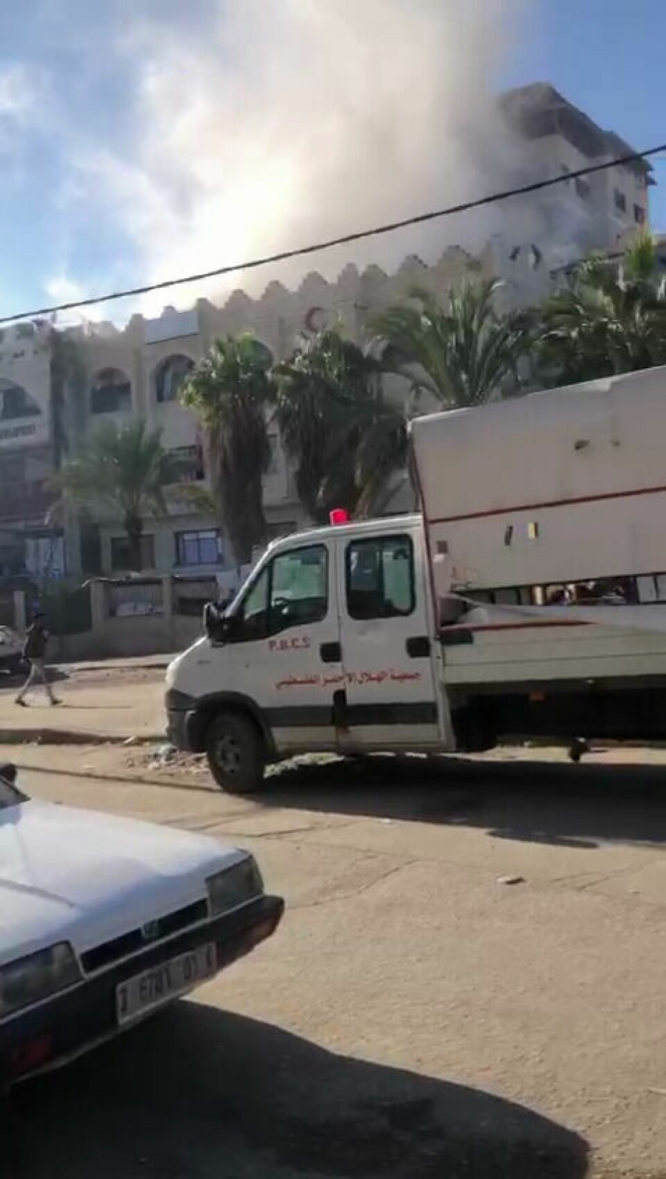 4. januar publiserte journalisten Hassan Aslih en video på Telegram. Faktisk Verifiserbar kan bekrefte at videoen viser Al-Amal sykehus samme dagen.