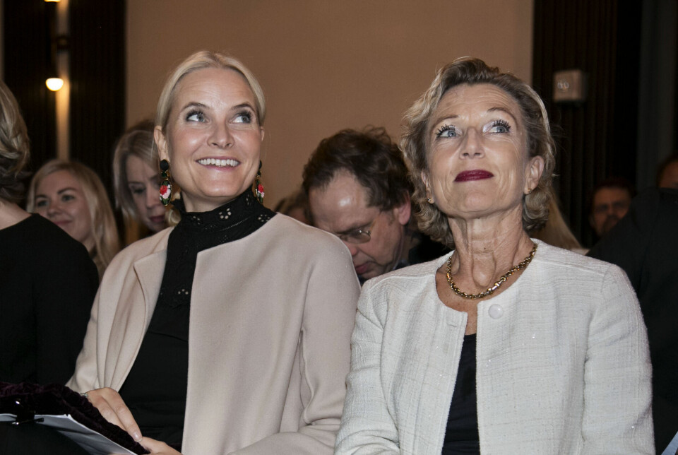 Harriet E. Berg blir direktør for Norges nye «Direktorat for eksportkontroll og sanksjoner». Her er hun avbildet sammen med kronprinsesse Mette Marit i New York i 2018, da som Norges generalkonsul i New York.