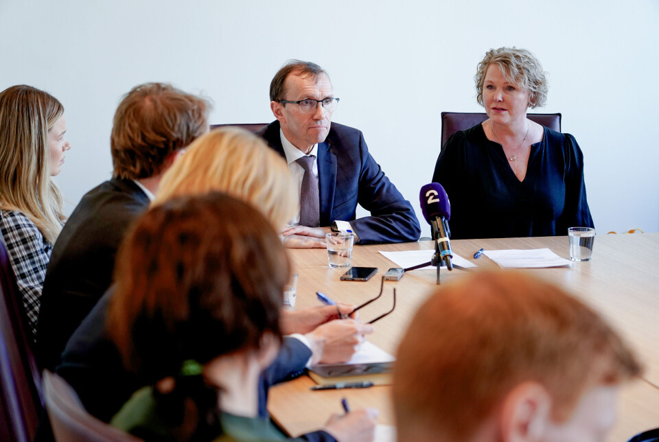 Utenriksminister Espen Barth Eide (Ap) og utviklingsminister Anne Beathe Tvinnereim (Sp) møtte onsdag hjelpeorganisasjoner for blant annet å diskutere situasjonen for befolkningen i Gaza.