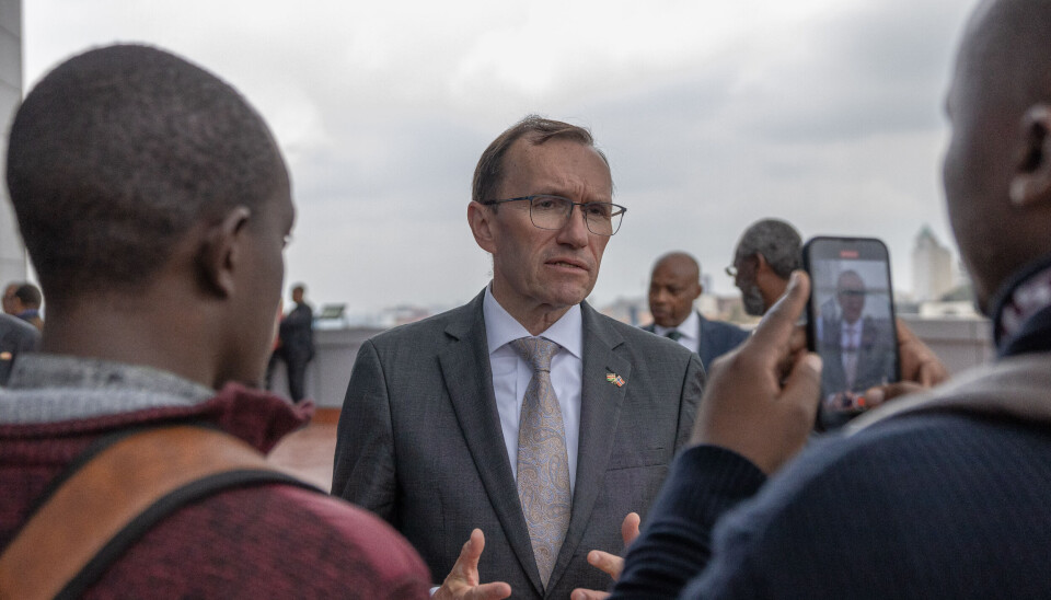 Utenriksminister Espen Barth Eide (Ap) møtte humanitære organisasjoner som opererer i Sudan under sitt besøk i Nairobi, Kenya i juni.