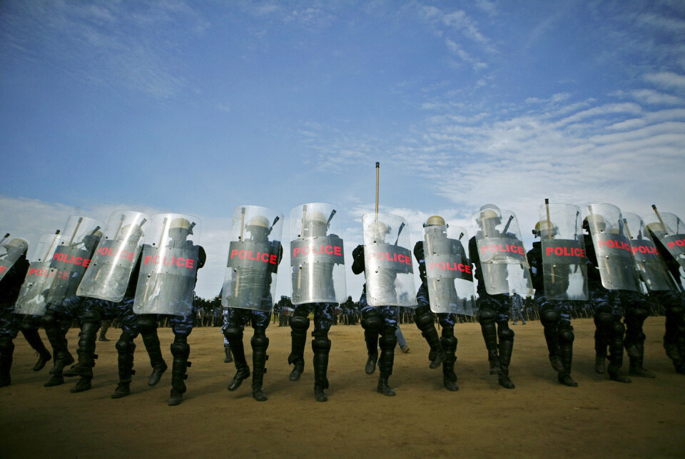 Endringer i Sør-Sudans sikkerhetslov gir politiet (på bildet) rett til å arrestere personer uten arrestordre.