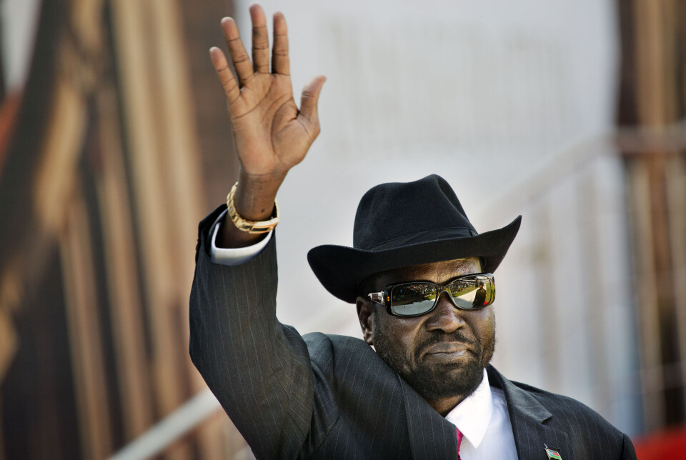 Sør-Sudans president Salva Kiir.