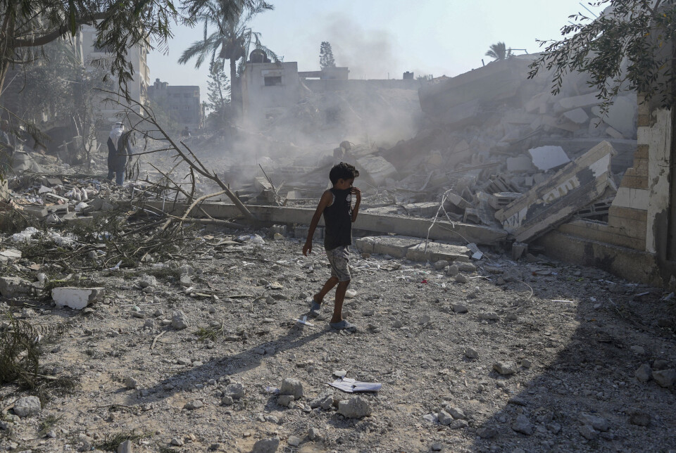 Store deler av Gazastripen er lagt i ruiner i israelske angrep det siste året. Over 41.500 mennesker er drept, og 90 prosent av innbyggerne er drevet på flukt.