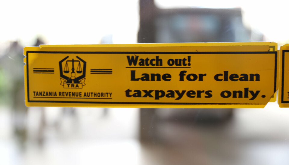 Som en del av demokratibistanden, støtter Norge også statlige institusjoner som for eksempel
skatteetaten i Tanzania.