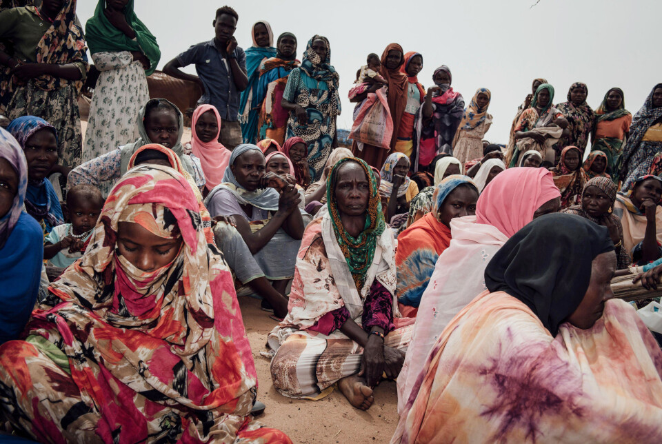Krigen i Sudan har drevet titusener, hovedsakelig kvinner og barn, over grensa til Tsjad. Sudans naboland, som er blant verdens fattigste, er nå vertskap for nær 682 000 sudanesiske flyktninger – det høyeste antallet globalt. Bildet er fra leiren Adré tidligere i år.