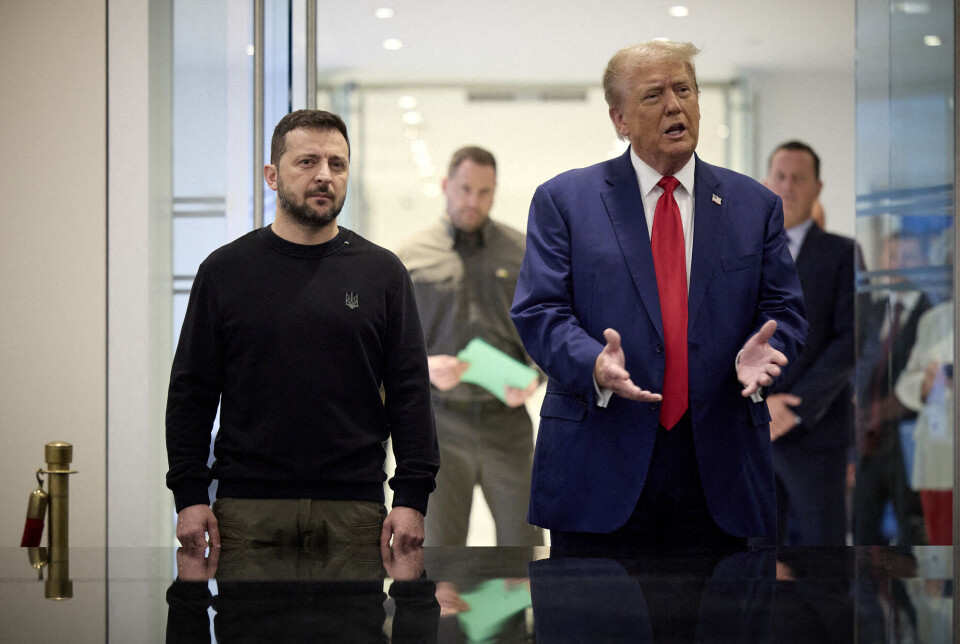 Ukrainas president Volodymyr Zelenskyj, her på besøk i USA i september, gratulerte onsdag Donald Trump med seieren i USAs presidentvalg. «En imponerende seier», skrev den ukrainske presidenten på X.