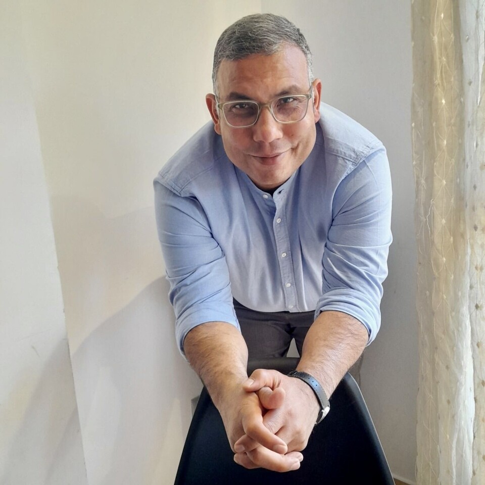 Octavio Enríquez fra Nicaragua fortsetter sitt virke som journalist fra eksil i Spania.