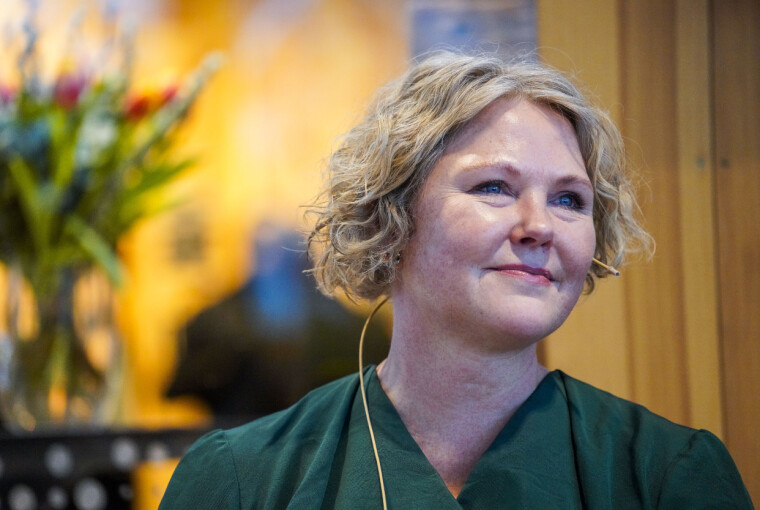 Utviklingsminister Anne Beathe Tvinnereim (Sp).