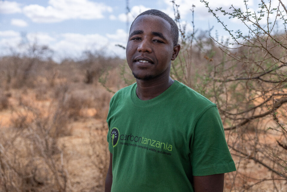 Kisaro Lombutwa, leder for karbonprosjektet i Makame.