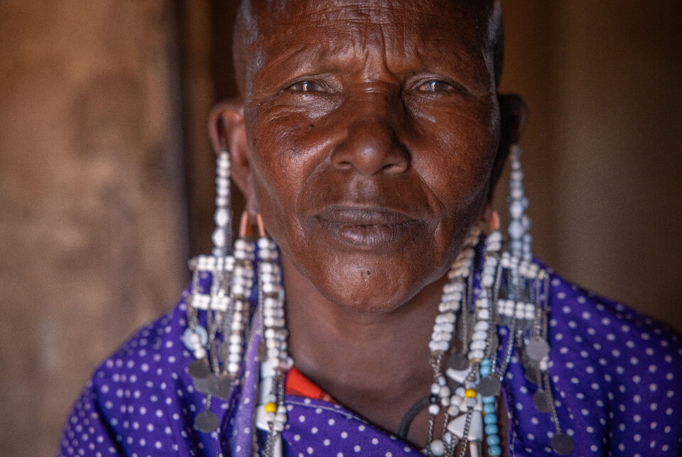 Paulina Lazaro er leder for en kvinnelig sparegruppe i landsbyen Katikati.