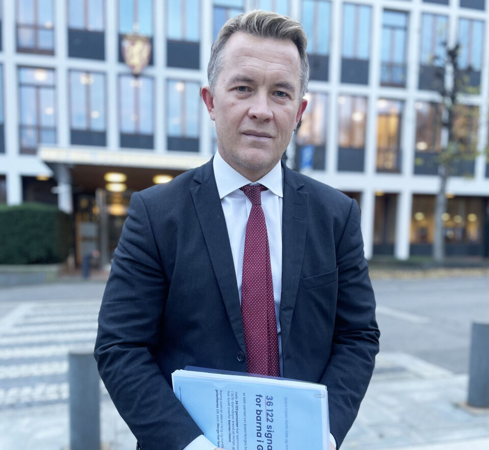 Statssekretær Andreas Motzfeldt Kravik (Ap) i Utenriksdepartementet.
